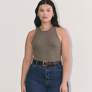 Everlane - The Luxe Rib Racerback Tank